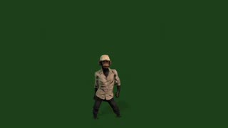 Chinpanzee dancing to reggae