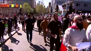 Australians protest over woman's death in Iran
