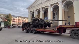 Russian tanks reached Poltava, but there is one small nuance.