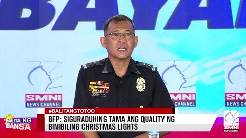 BFP: Siguraduhing tama ang quality ng binibiling Christmas lights