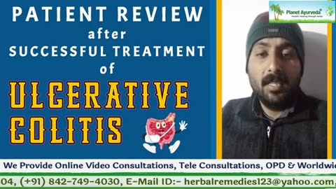 Thankful Patient Review after Complete Relief with Successful Treatment of Ulcerative Colitis