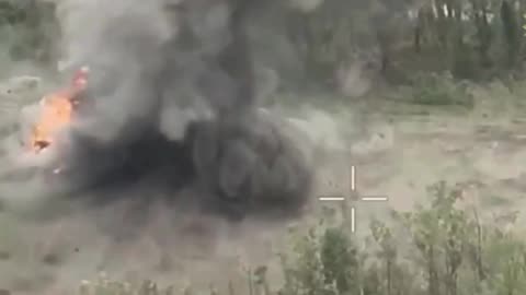 Destruction of an AFU Kozak-7 Armored Vehicle