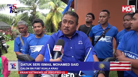 #PRU15: Jadi Calon Hendak Kena Rajin Tunjuk Muka - Ismail Said