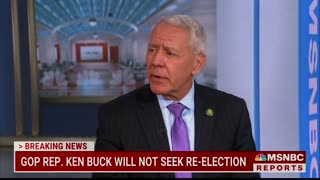 Ken Buck is so triggered by MAGA he's quitting Congress