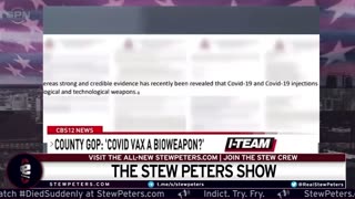Stew Peters Celebrates Local Media’s Bioweapon Coverage: Ban The Jab Resolution Goes Mainstream