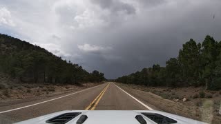 Severe Storm Chasing us Across the Plain July 23, 2021