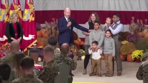 Biden tells boy to ‘go steal a pumpkin’