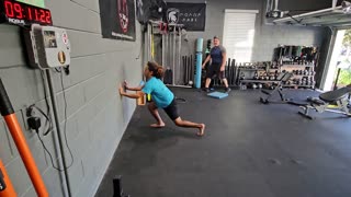 Workout Wednesday: (Wall Lateral Lunge Jump)