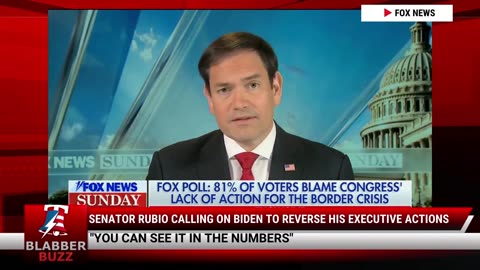 Senator Rubio Calling On Biden To Reverse His Executive Actions