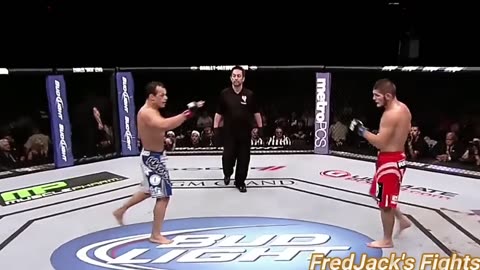 Khabib Nurmagomedov vs Gleison Tibau Highlights (Fierce Lightweight FIGHT)