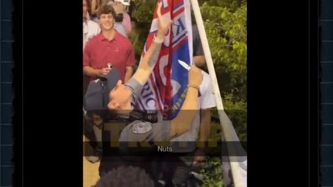 Trump flag removed at Arkansas game #FreeSpeech #Trump