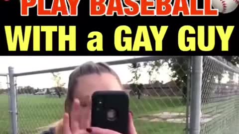 When you play baseball with a gay guy