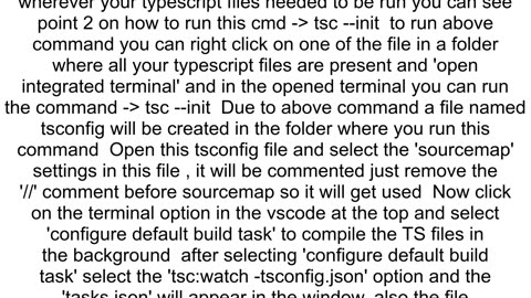 How to configure coderunner extension to execute ts