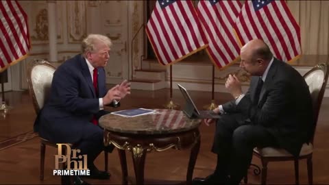 Trump Says He Doesn’t Want Hear ‘Causes Cancer’ In Digression When Dr. Phil Asks Deals With Stress