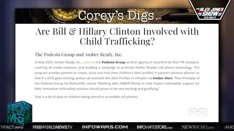 Bill and Hillary Clinton's International Child Trafficking Network