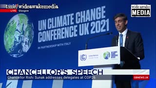 Speaking at the 2021 UN Climate Change Conference,