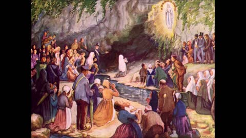 Apparition at Lourdes: Happiness in the Next Life