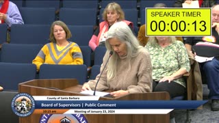 Rosalie Hardoin to Board of Supervisors 23 Jan 2024