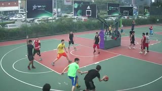 My steal and score China basketball