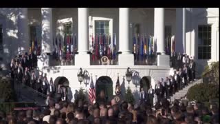 Gay mens chorus sings at Joe Biden’s Whitehouse sausage fest