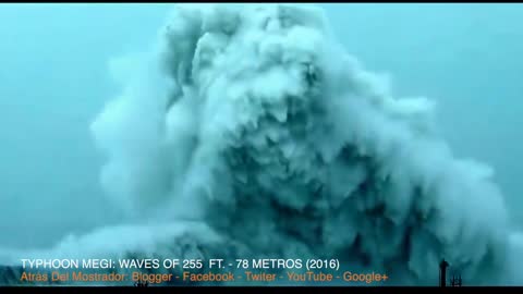 BIGGEST WAVES EVER FILMED (TSUNAMI, STORM, SURF, TYPHOON)