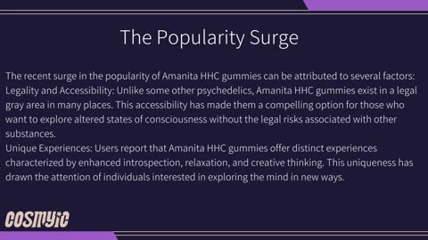 The Rise of Amanita HHC Gummies: What You Need to Know