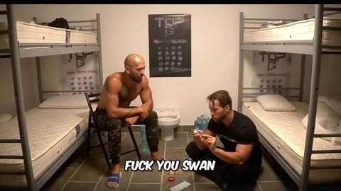 Andrew Tate Gets Mad 😡 At Tristan's Paper Swan 🦢🤣 - Jail Stream
