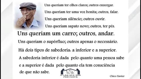 "Descubra o segredo para uma vida plena e significativa: Lições inspiradoras de Chico Xavier!"