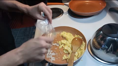 Breakfast with Natty/ Reuben Scrambled egg