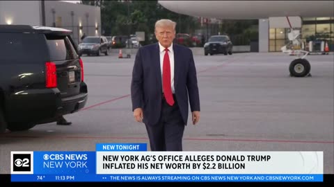 New York AG's office alleges Trump inflated his net worth by $2.2 billion