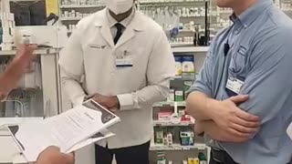 Serving a Notice of Liability to the pharmacist