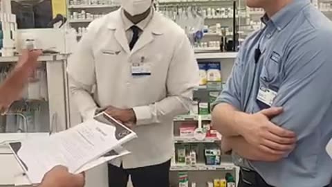 Serving a Notice of Liability to the pharmacist