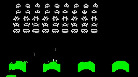 Invaders Unknown ZX Spectrum Video Games Retro Gaming Arcade 8-bit