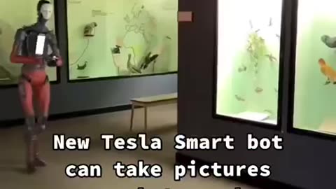 New Tesla Smart bot can take pictures as a photographer