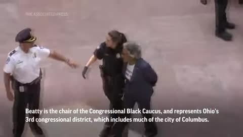 Rep. Joyce Beatty arrested and others at US Capitol protest