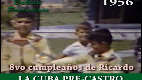 1956 M05 Octavo cumpleaños de Richín celebrado en Korea, Cienfuegos - Cuba