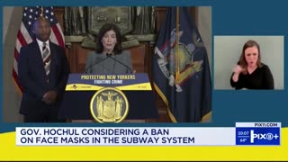 NY Gov. Hochul and Mayor Eric Adams Plan to BAN Masks on Subways