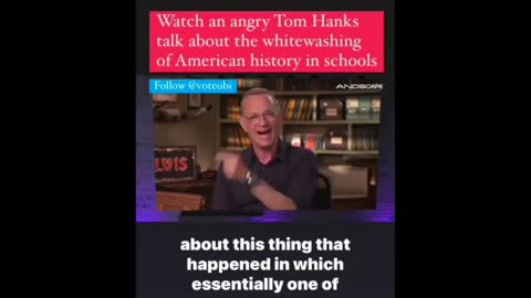 Tom Hanks breaks down how America whitewashes history in VIRAL video