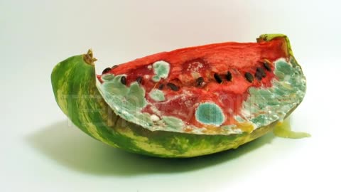 Watermelon Decomposition Reverse Timelapse - Melone im Zeitraffer