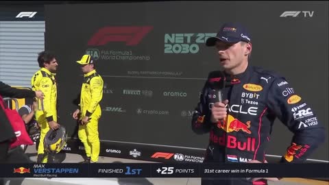 Max Verstappen Booed in Monza Post-Race Interview