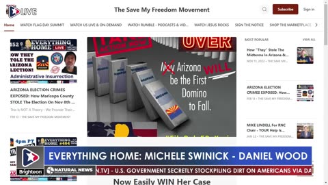 TAKING BACK ARIZONA & AMERICA By Following The Constitution & Using The Power Of We The People - SIGN THE NOTICE & LET'S DO THIS TOGETHER! DANIEL WOOD