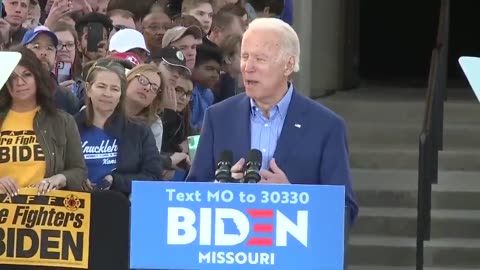 Joe Biden Says "We Can Only Reelect Donald Trump"