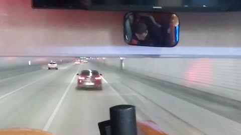 ROAD RAGE of bus