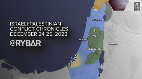 ❗️🇮🇱🇵🇸🎞 Highlights of the Israeli-Palestinian Conflict on December 23-25, 2023