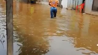 Inundación en Puerto Wilches