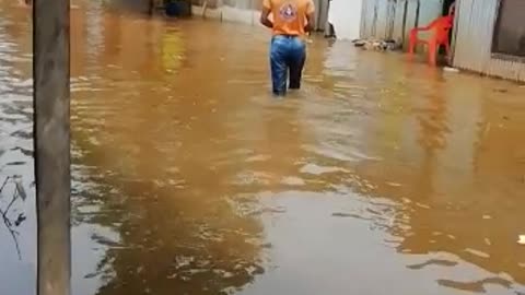 Inundación en Puerto Wilches