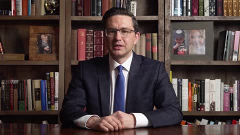 Conservative MP Pierre Poilievre announces he is running for Prime Minister