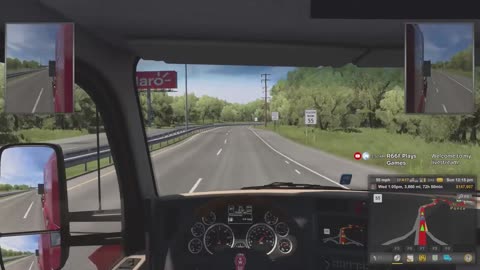 Using map mods to make a delivery from Puerto Rico to Alberta, Canada in ATS! (YT Livestream)