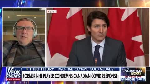 🇨🇦 🇨🇦 🇨🇦 Kanada - Former NHL player Theo Fleury on Fox News. (please read description)