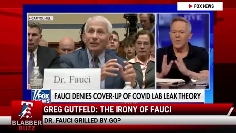 Greg Gutfeld: The Irony Of Fauci